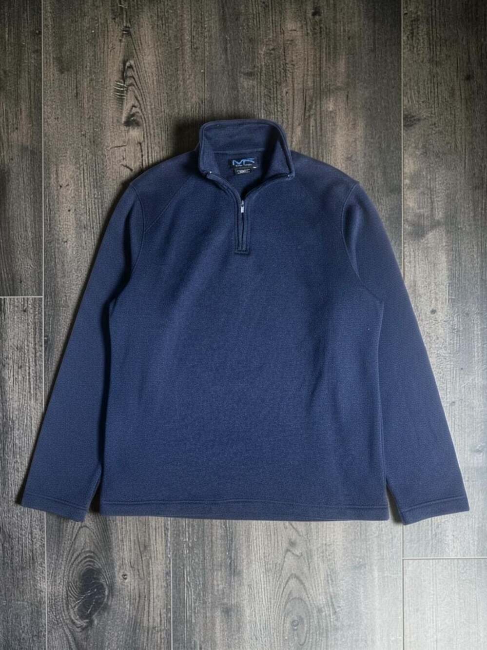 Mack Russo Men's Navy Fleece 1/4-Zip Pullover Size XXL